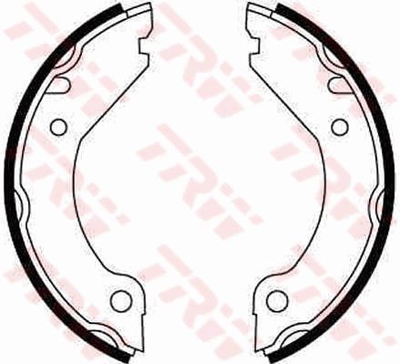 TRW GS8204 Brake Shoe Set, parking brake