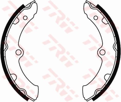 TRW GS8464 Brake Shoe Set