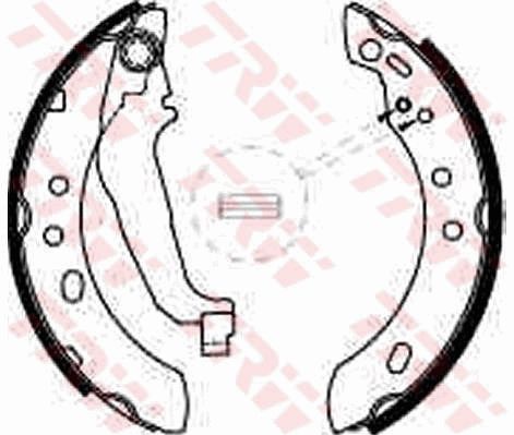 TRW GS8527 Brake Shoe Set