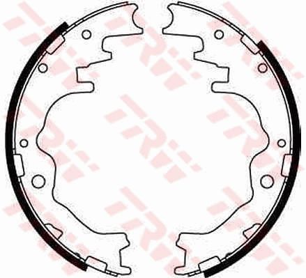 TRW GS8550 Brake Shoe Set