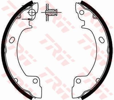 Brake Shoe Set TRW GS8552