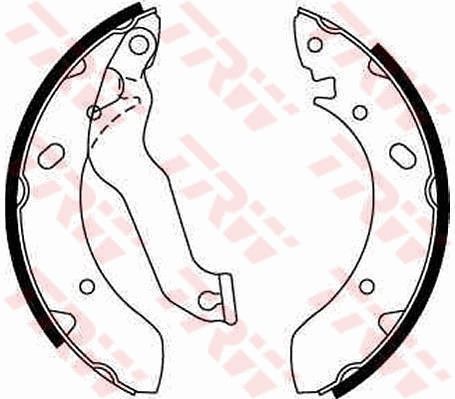 TRW GS8569 Brake Shoe Set