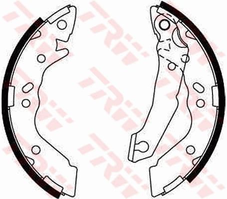 TRW GS8658 Brake Shoe Set