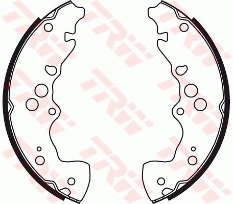 TRW GS8773 Brake Shoe Set