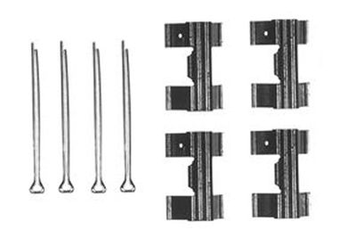 Accessory Kit, disc brake pad TRW PFK131