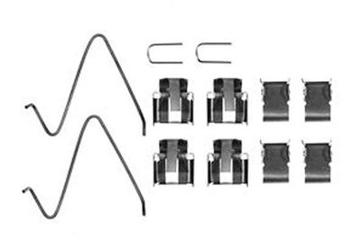 Accessory Kit, disc brake pad TRW PFK227