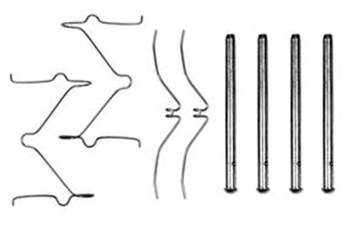 Accessory Kit, disc brake pad TRW PFK286
