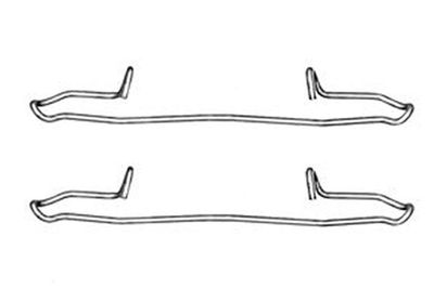 Accessory Kit, disc brake pad TRW PFK349