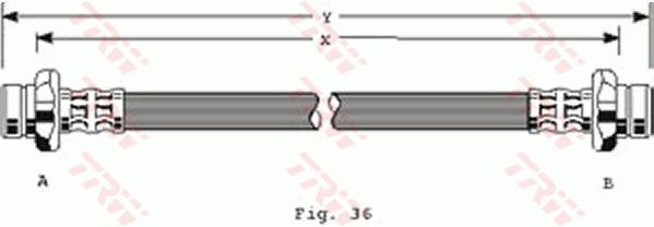 TRW PHA108 Brake Hose