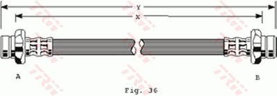 Brake Hose TRW PHA108