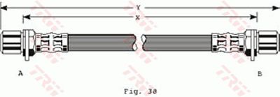 Brake Hose TRW PHA147
