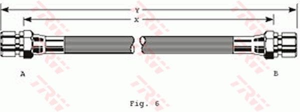 TRW PHA158 Brake Hose
