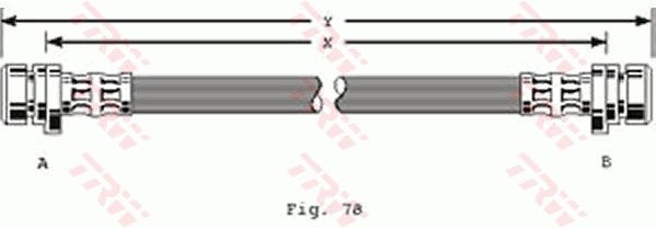 TRW PHA171 Brake Hose