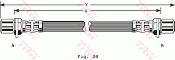 TRW PHA203 Brake Hose