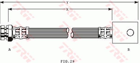 TRW PHA215 Brake Hose