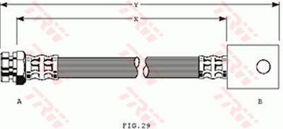 Brake Hose TRW PHA215