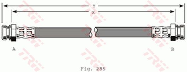 TRW PHA219 Brake Hose