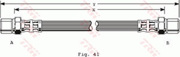 TRW PHA245 Brake Hose