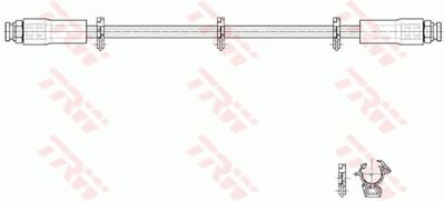 Brake Hose TRW PHA297