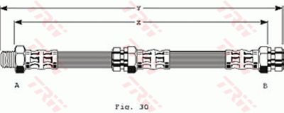 Brake Hose TRW PHB150