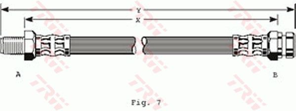 TRW PHB164 Brake Hose