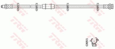 Brake Hose TRW PHB192
