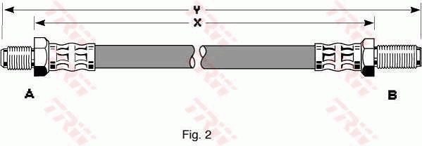 TRW PHC192 Brake Hose