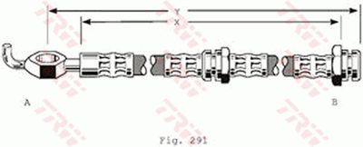 Brake Hose TRW PHD220