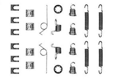 Accessory Kit, brake shoes TRW SFK12