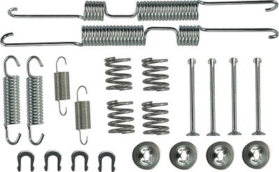 Accessory Kit, brake shoes TRW SFK284