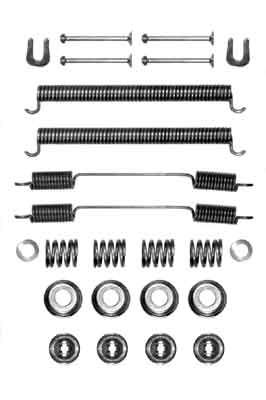 Accessory Kit, brake shoes TRW SFK34