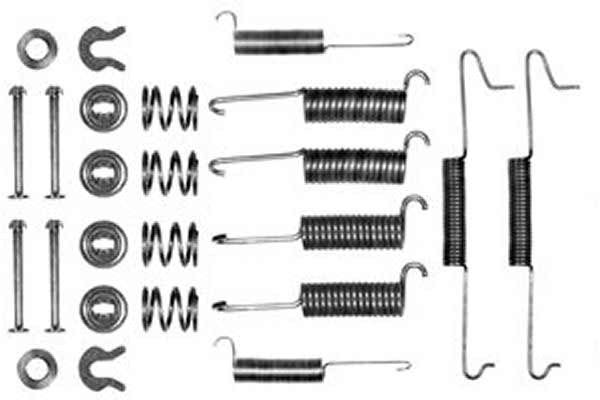TRW SFK60 Accessory Kit, brake shoes