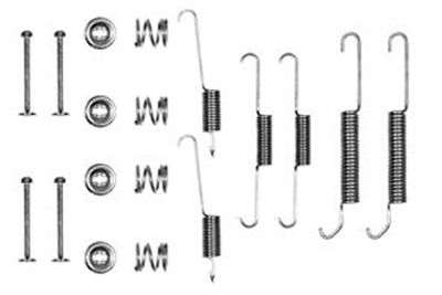 Accessory Kit, brake shoes TRW SFK78
