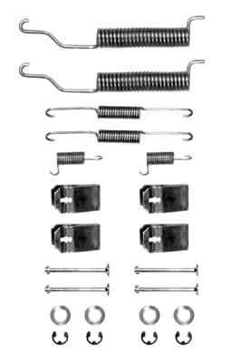 Accessory Kit, brake shoes TRW SFK92