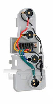 Bulb Holder, tail light assembly TYC 11-0463-1