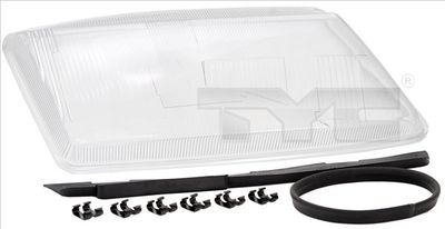 Diffusing Lens, headlight TYC 20-0439-LA-1