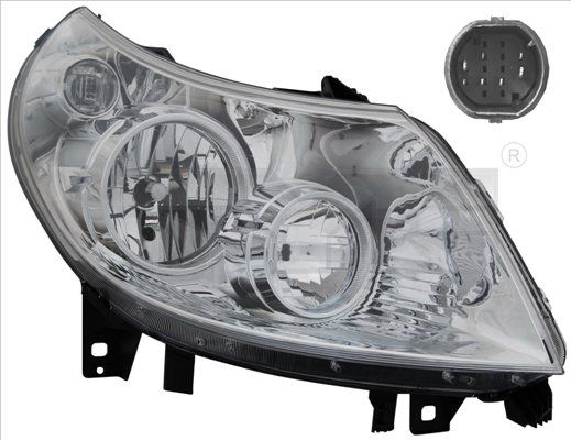 TYC 20-11333-05-2 Headlight