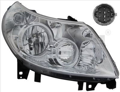 Headlight TYC 20-11334-15-2
