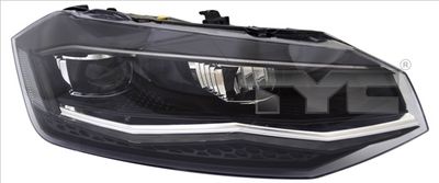 Headlight TYC 20-19211-06-2