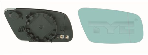 TYC 302-0087-1 Mirror Glass, exterior mirror