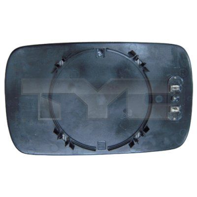Mirror Glass, exterior mirror TYC 303-0002-1