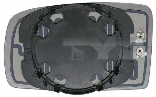 TYC 309-0043-1 Mirror Glass, exterior mirror