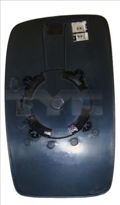Mirror Glass, exterior mirror TYC 309-0085-1