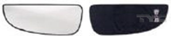 TYC 309-0145-1 Mirror Glass, exterior mirror