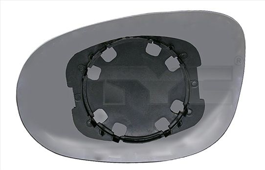 TYC 310-0141-1 Mirror Glass, exterior mirror