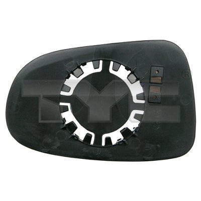 TYC 310-0160-1 Mirror Glass, exterior mirror