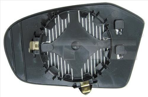TYC 321-0090-1 Mirror Glass, exterior mirror