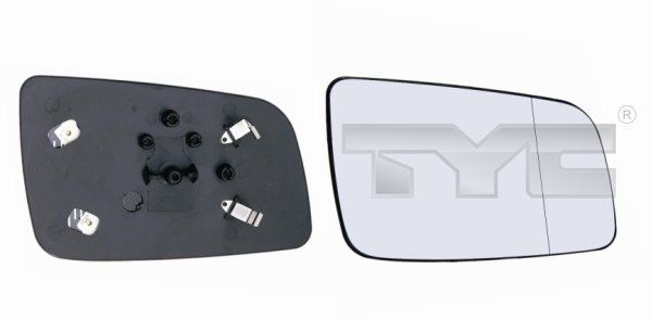 TYC 325-0016-1 Mirror Glass, exterior mirror