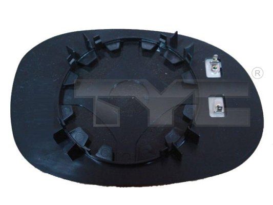 TYC 326-0016-1 Mirror Glass, exterior mirror