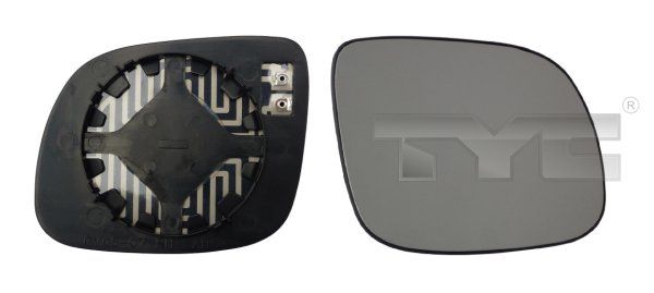 TYC 332-0011-1 Mirror Glass, exterior mirror